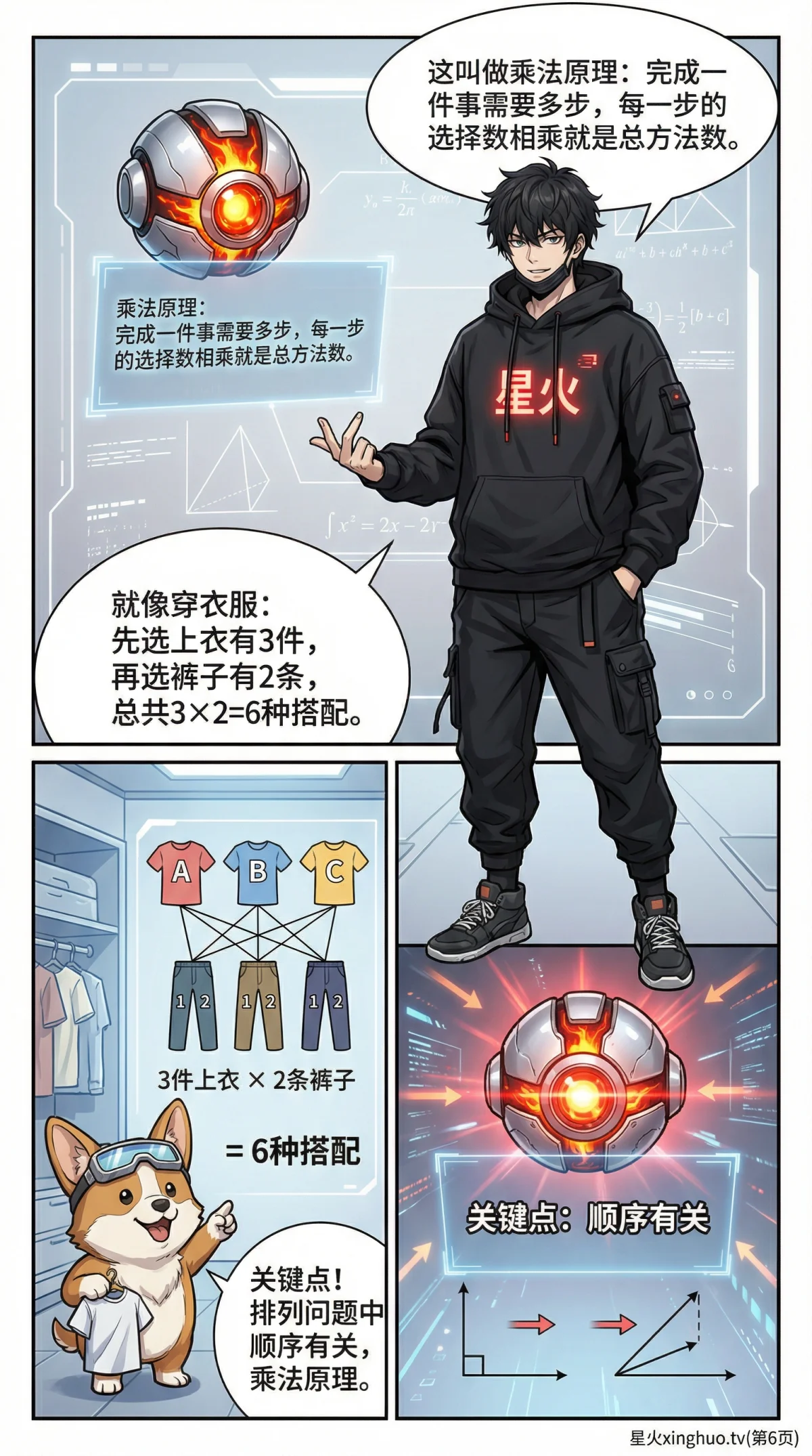 排列问题详解：公式、例题与解题步骤（初中/高中数学） - 第 5 页