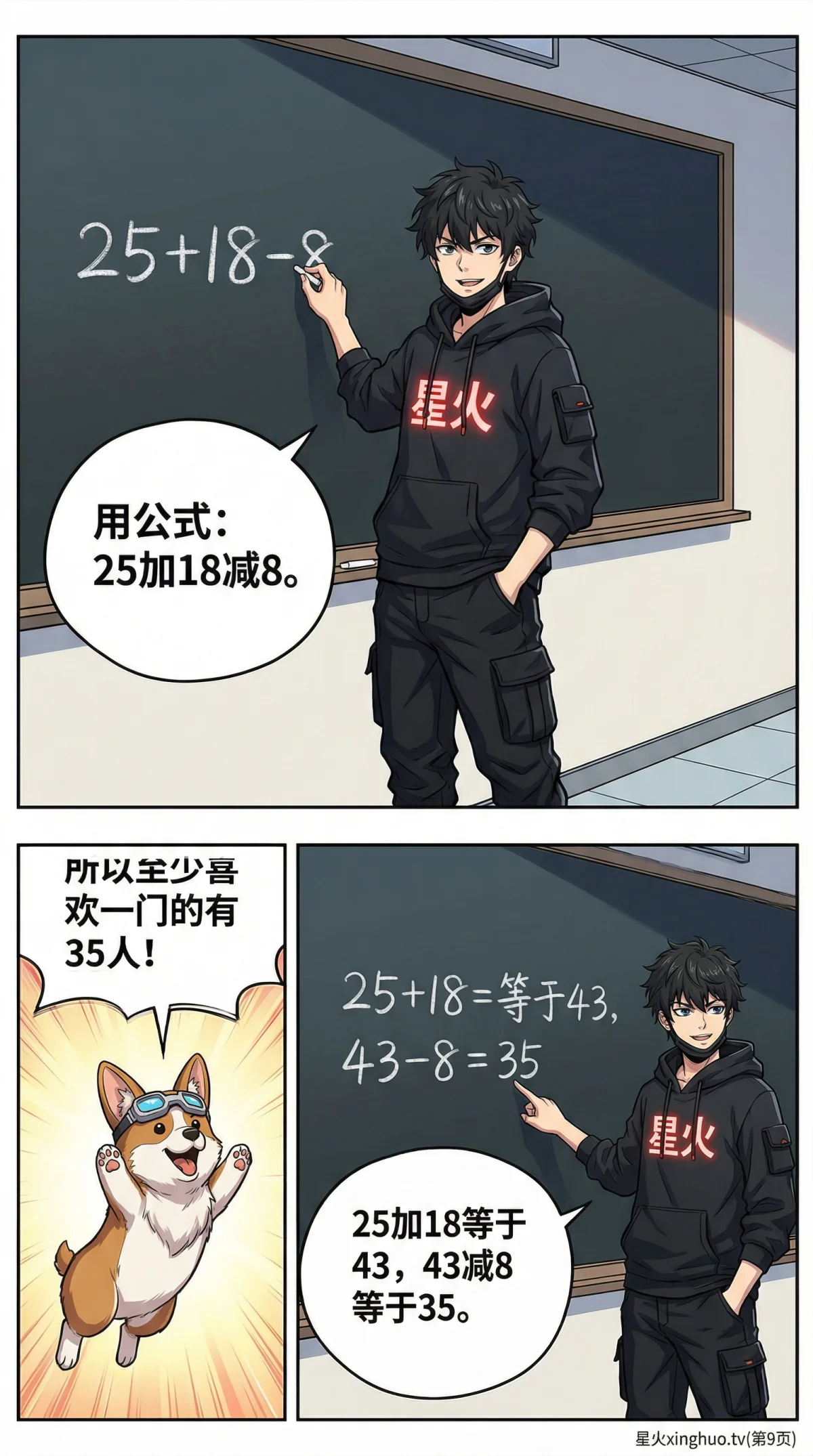 容斥原理两集合：公式、韦恩图与例题详解 | 小学数学思维 - 第 9 页