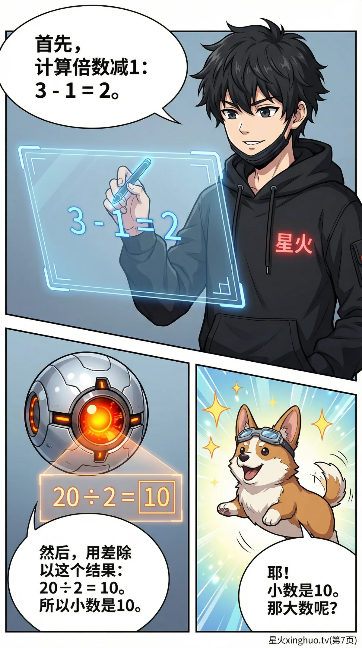 差倍问题解题方法详解：线段图解法与练习题(小学数学应用题) - 第 7 页