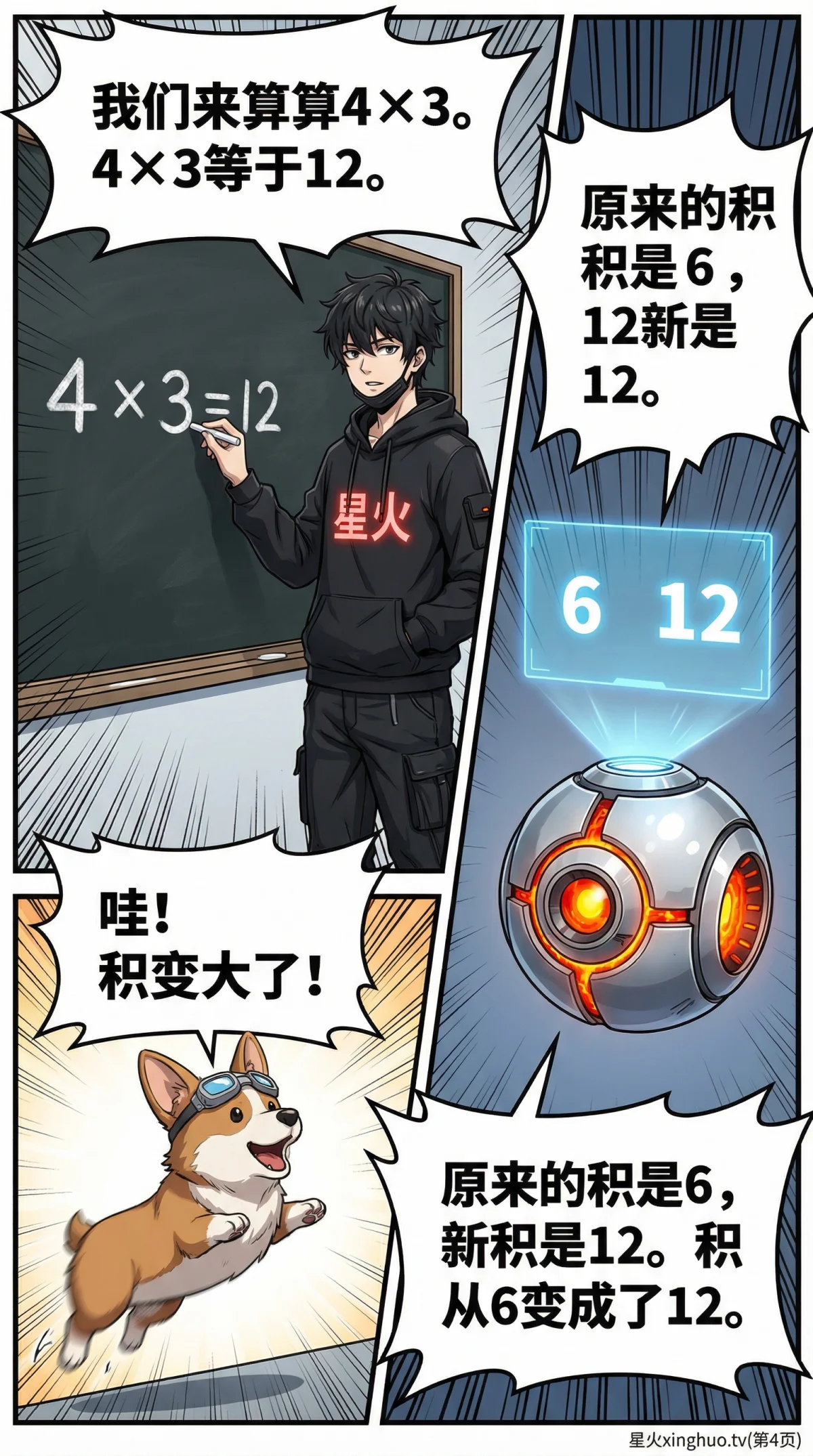 积的变化规律详解：乘法计算技巧与练习题（小学数学） - 第 4 页