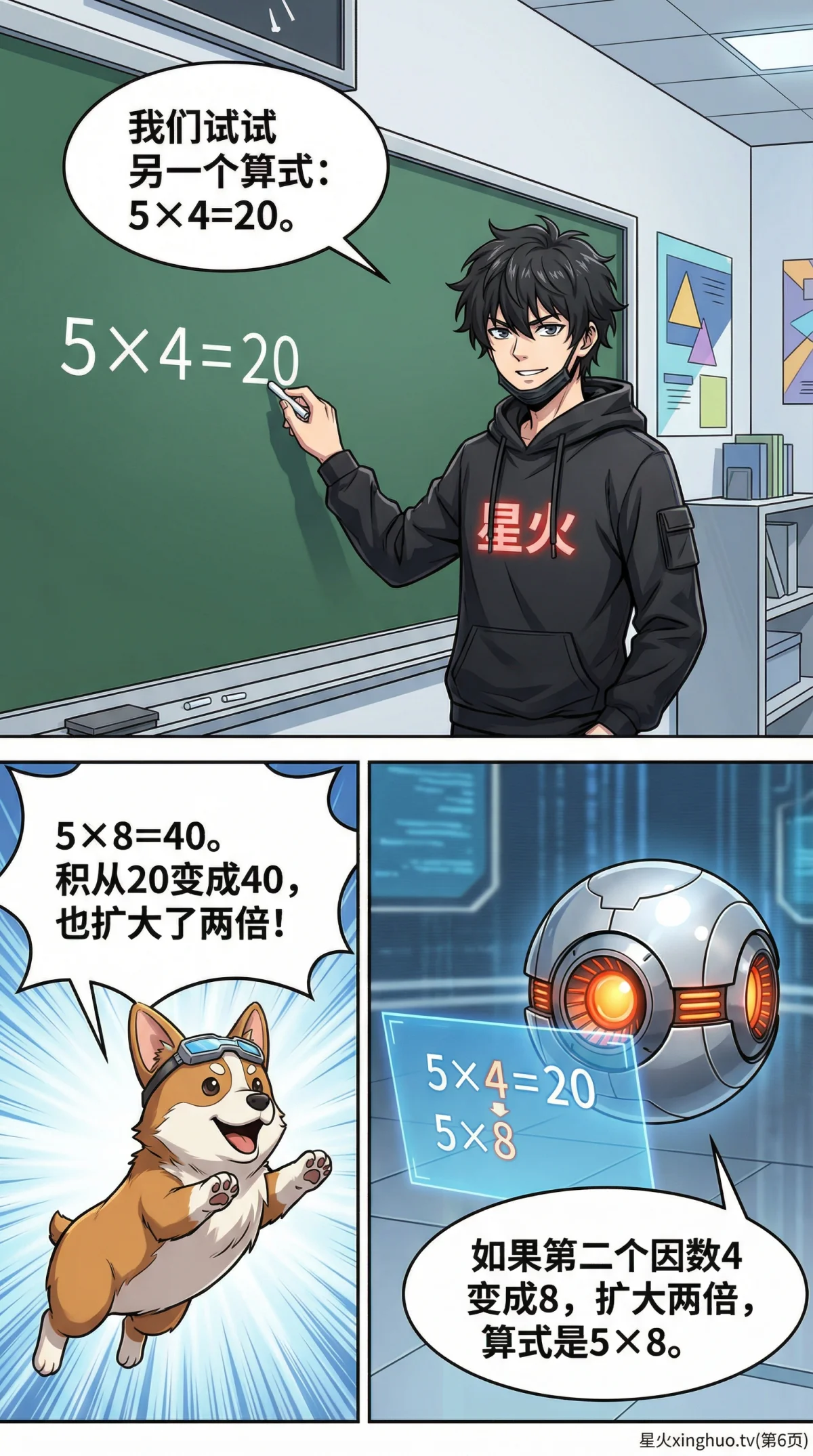 积的变化规律详解：乘法计算技巧与练习题（小学数学） - 第 6 页