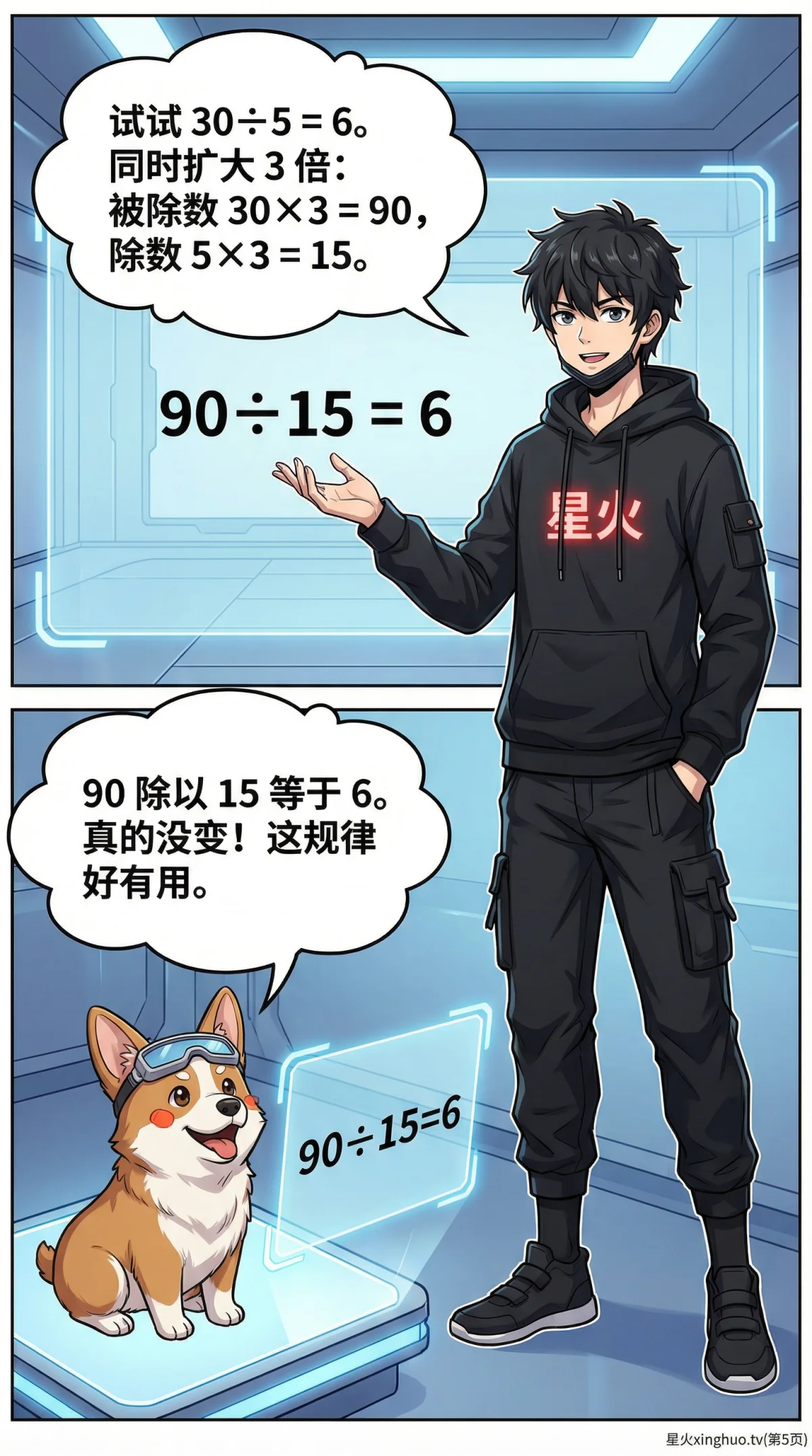 商不变性质详解：概念、除法巧算技巧与练习题 | 小学数学 - 第 5 页