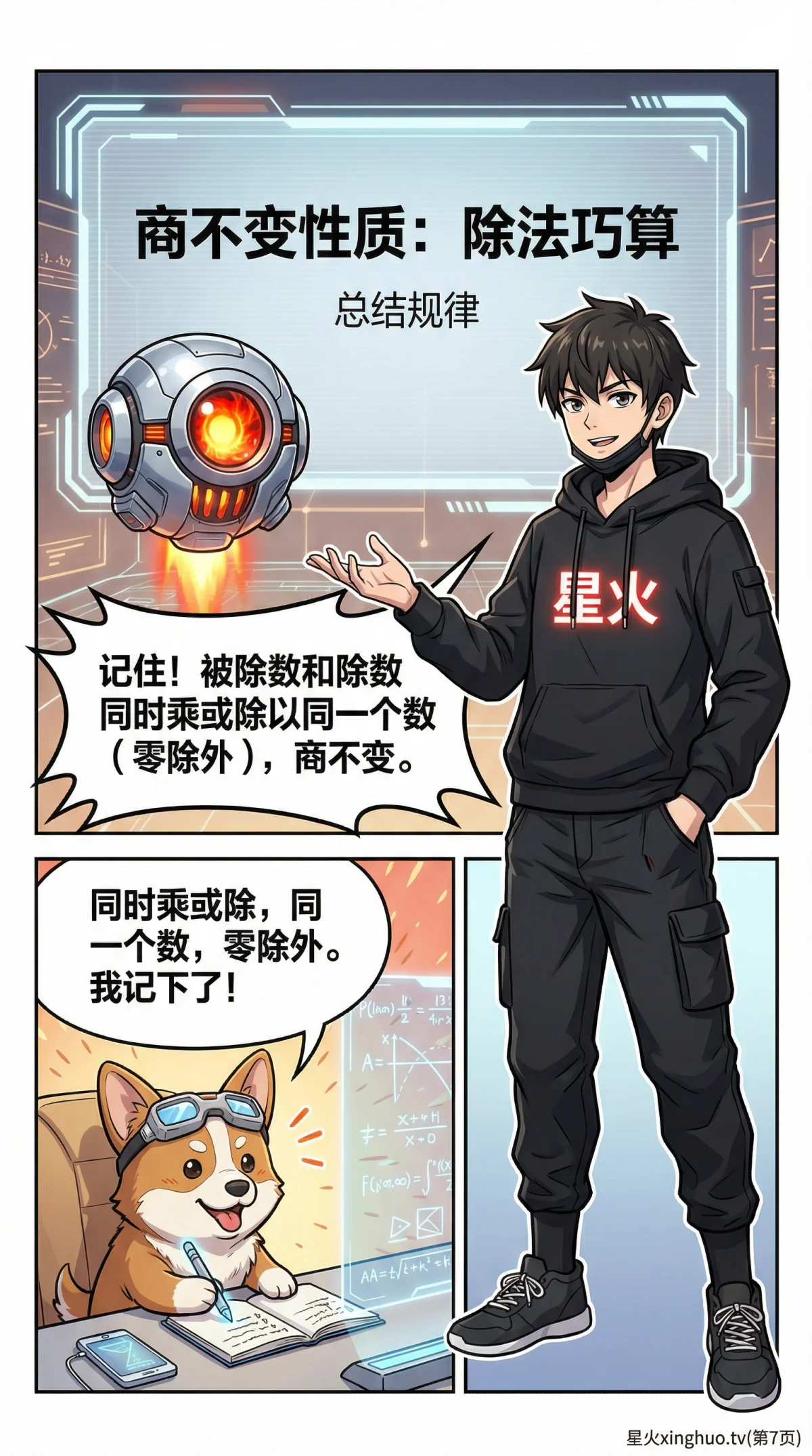 商不变性质详解：概念、除法巧算技巧与练习题 | 小学数学 - 第 7 页