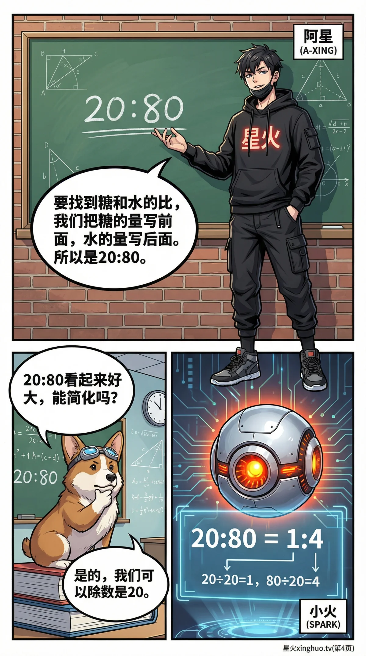 比的意义与生活中的比例详解：小学数学知识点与实例教学 - 第 4 页