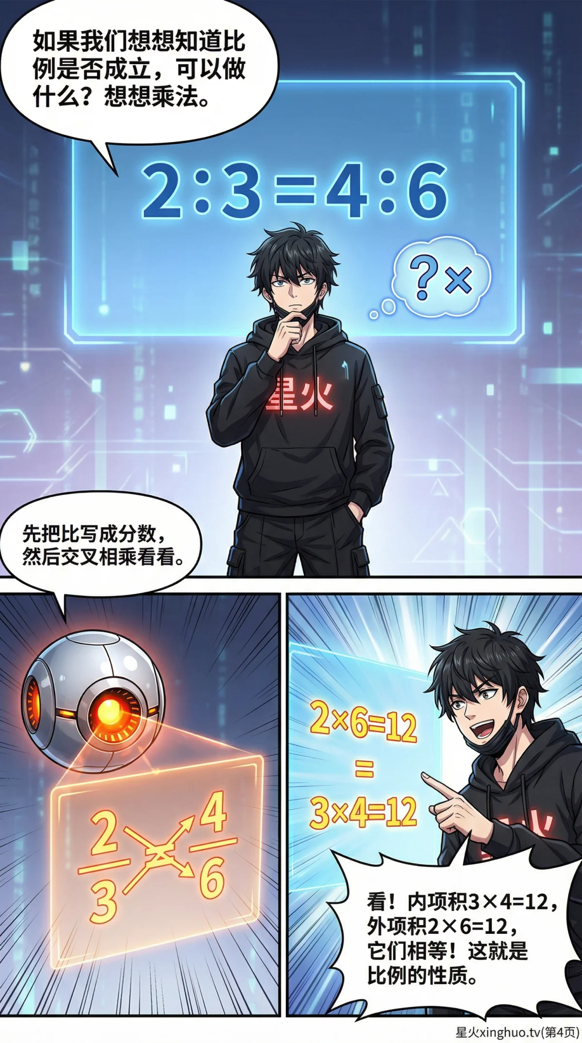 比例的内项与外项性质详解：定义、实例与练习题 | 数学基础 - 第 4 页