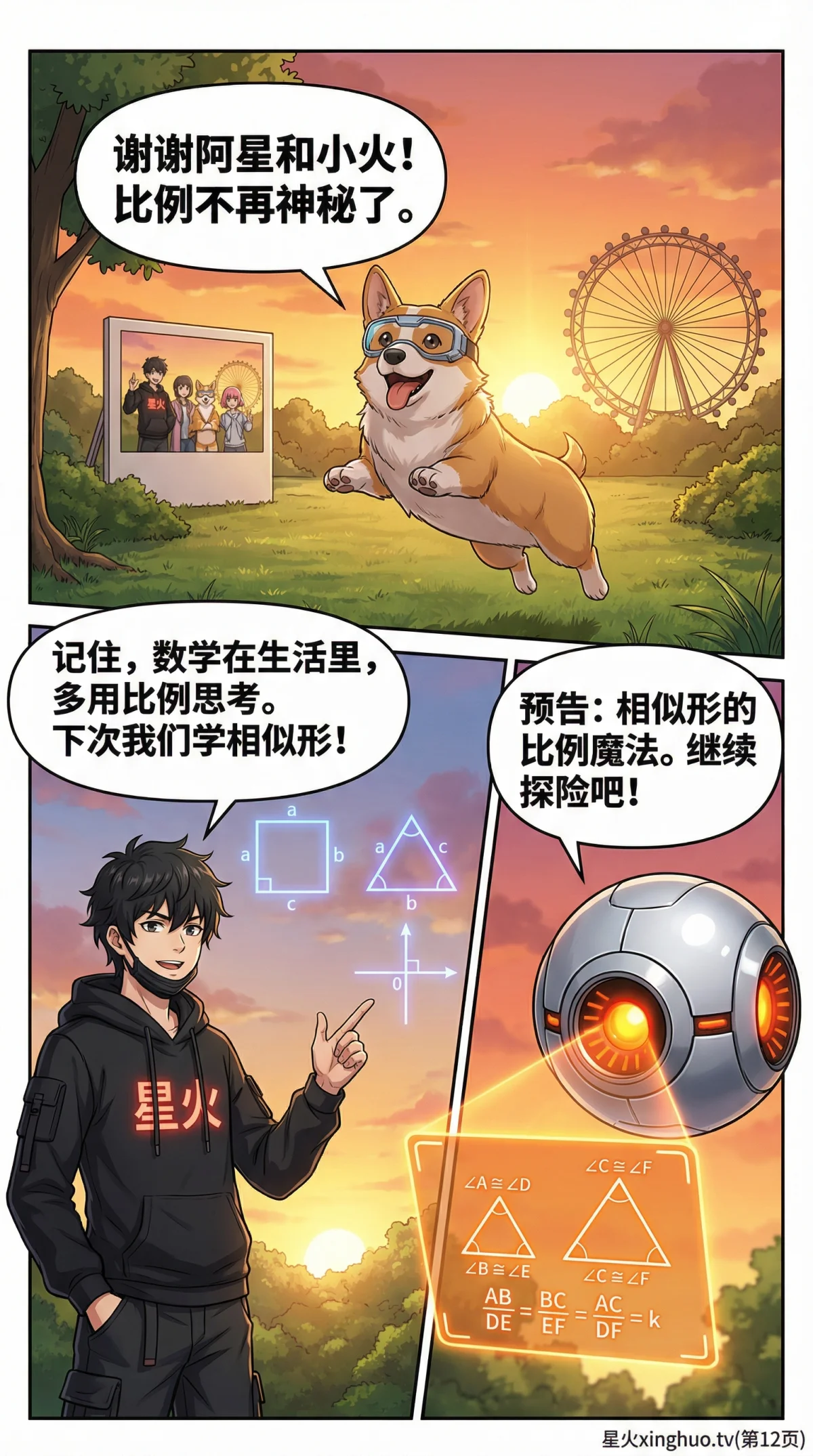 比例的内项与外项性质详解：定义、实例与练习题 | 数学基础 - 第 12 页