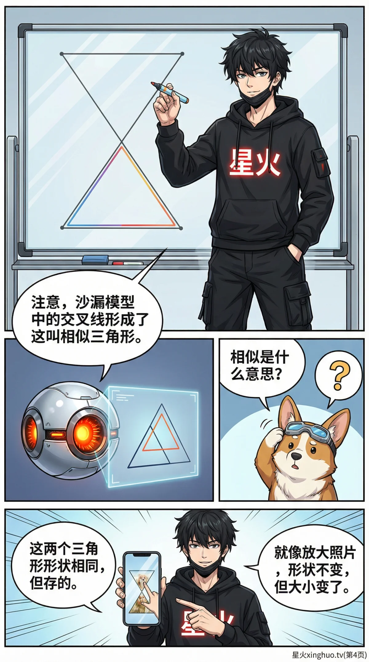 沙漏模型：几何证明、比例关系与典型例题详解 - 第 4 页