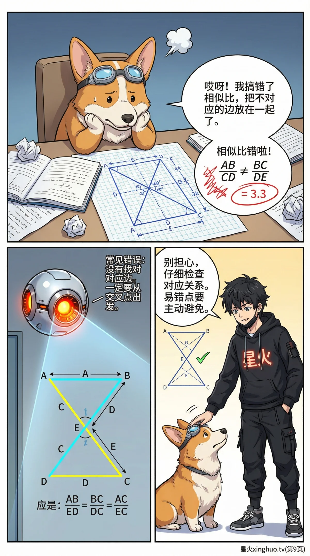 沙漏模型：几何证明、比例关系与典型例题详解 - 第 9 页