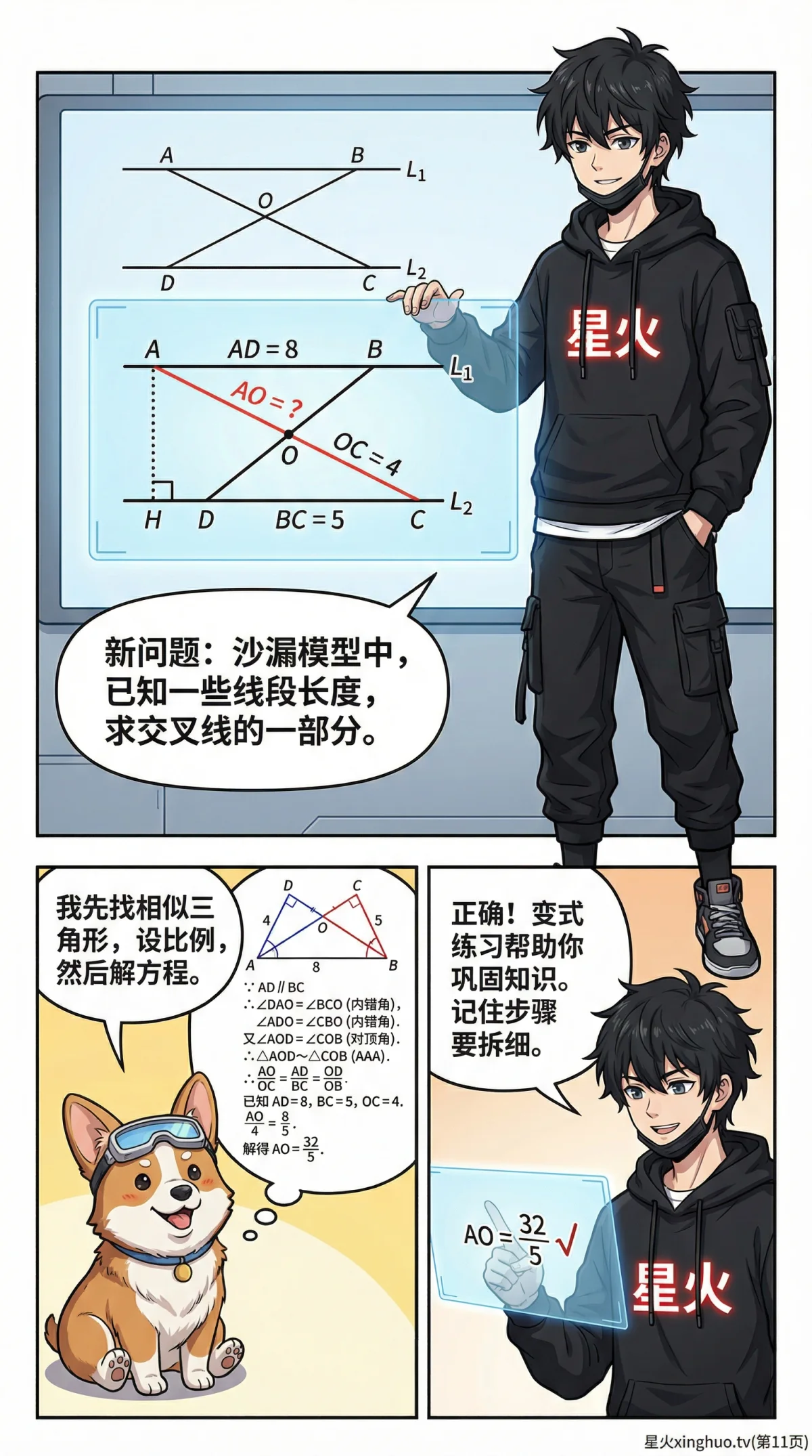 沙漏模型：几何证明、比例关系与典型例题详解 - 第 11 页