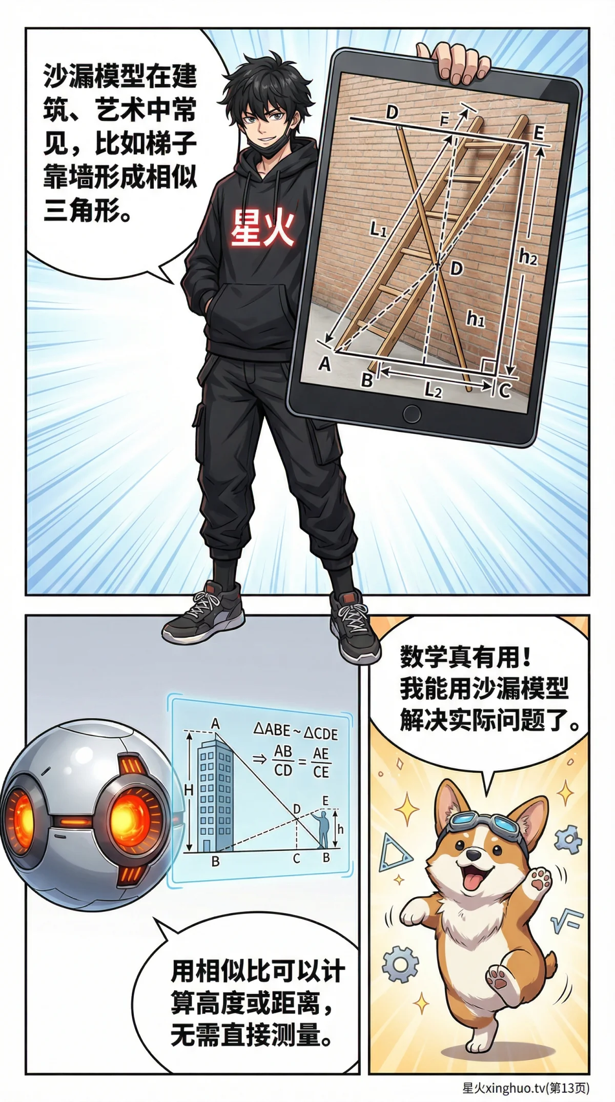 沙漏模型：几何证明、比例关系与典型例题详解 - 第 13 页