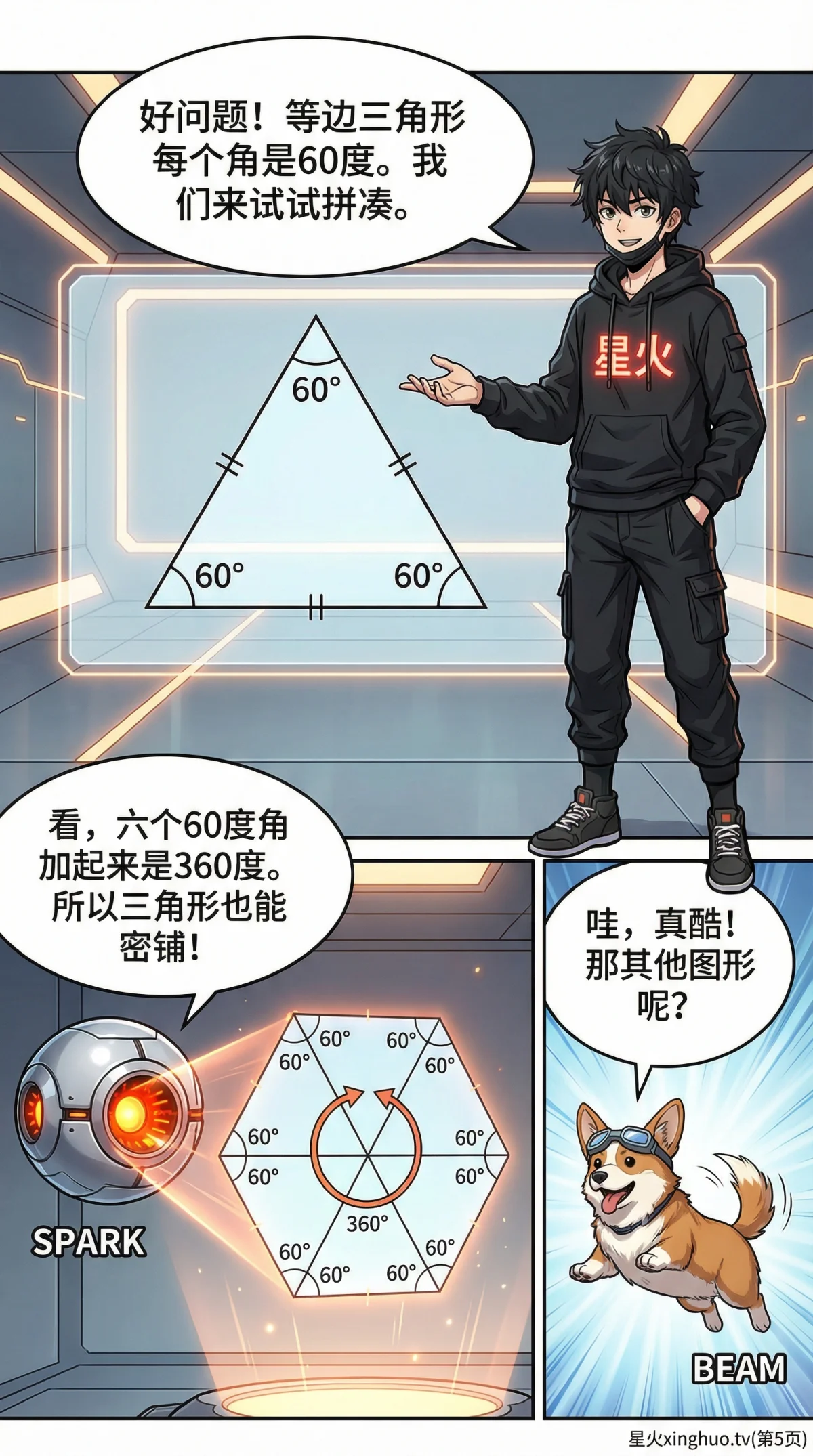 平面几何密铺与镶嵌详解：图形、判定方法与实例 | 数学教学 - 第 5 页