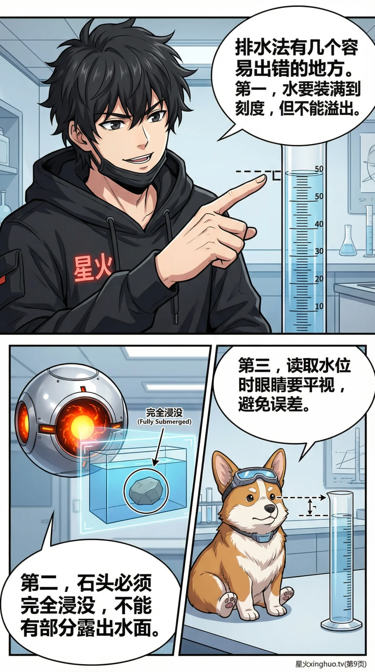 排水体积法详解：原理、步骤与经典例题 | 初中数学几何 - 第 8 页