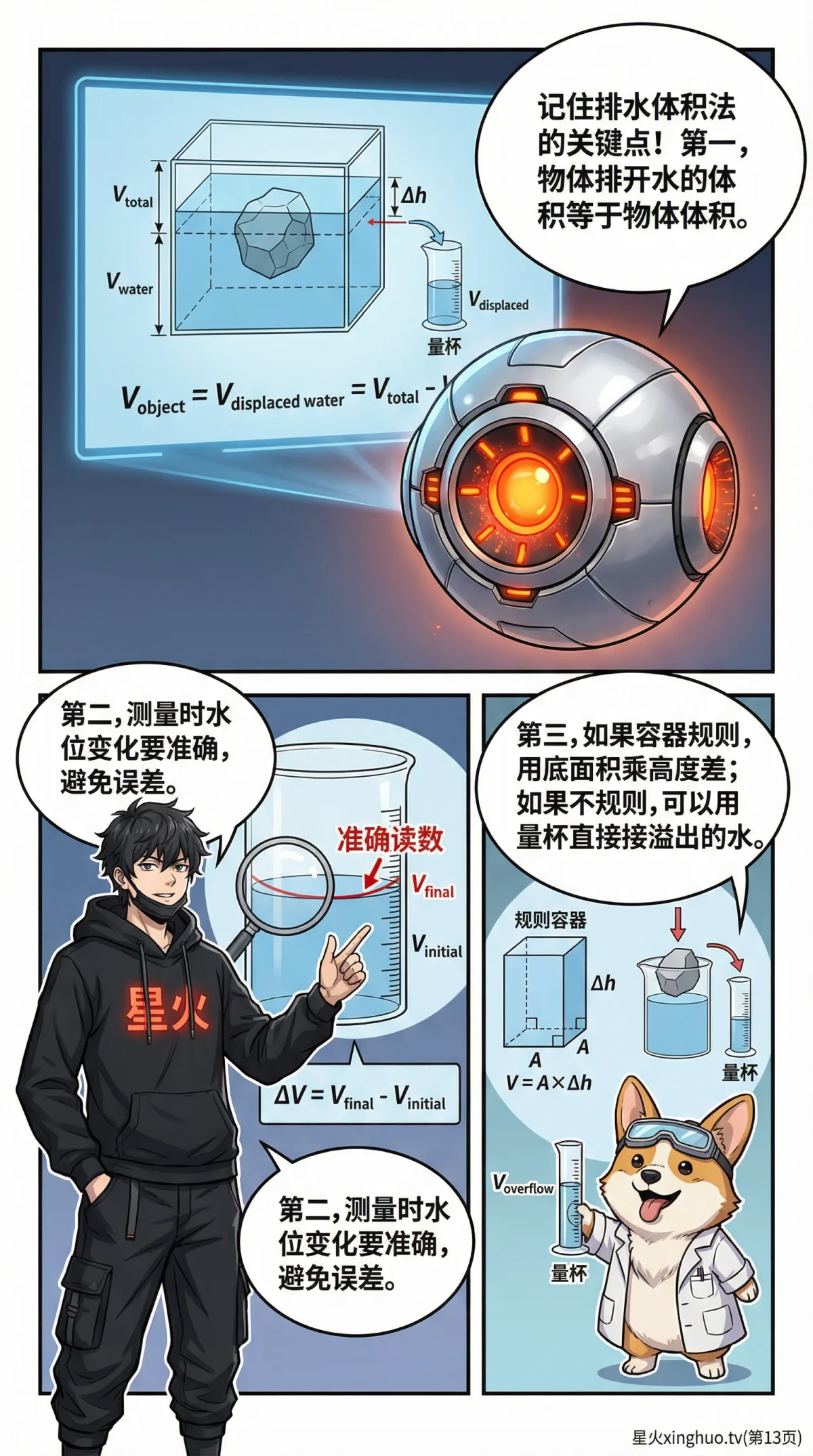 排水体积法详解：原理、步骤与经典例题 | 初中数学几何 - 第 12 页