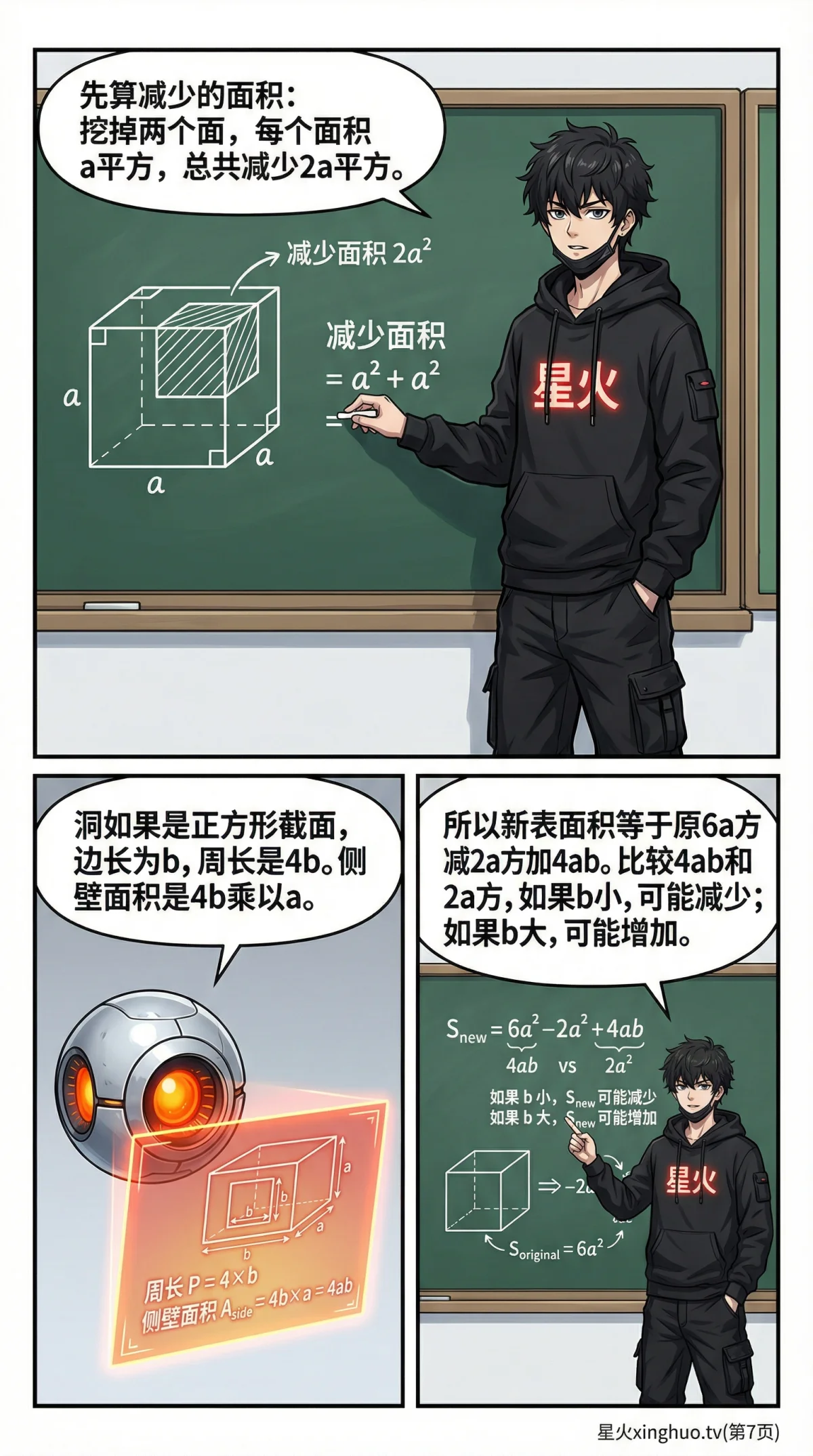 立体几何挖洞问题详解：体积计算与空间想象方法全解析 - 第 7 页